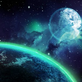 This file represents the imagery of Proto II and its moon Protous IV.